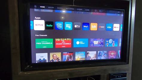 From the remote, press the V button twice. . How to rearrange apps on vizio tv